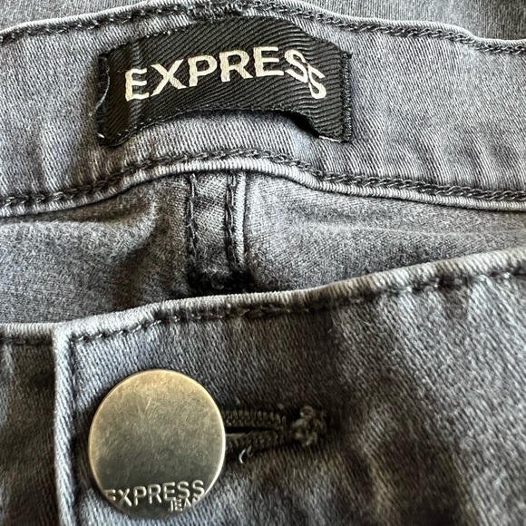 Express Legging Mid Rise Skinny Jean Button Fly - Picture 16 of 16
